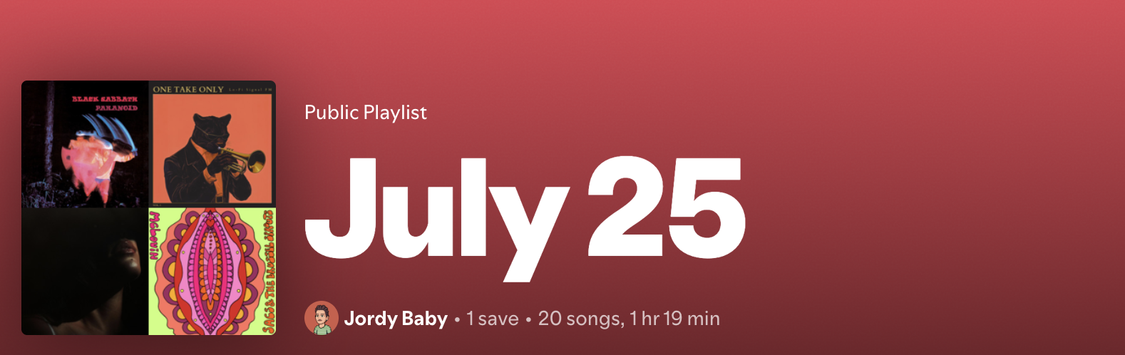 july 2025 playlist